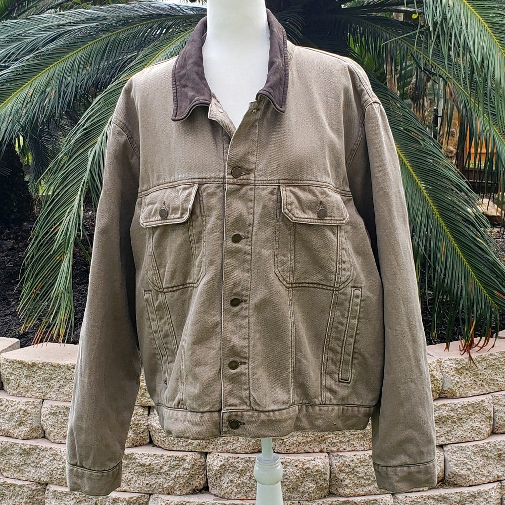 Woolrich Blanket Lined Cotton Work Barn Jacket